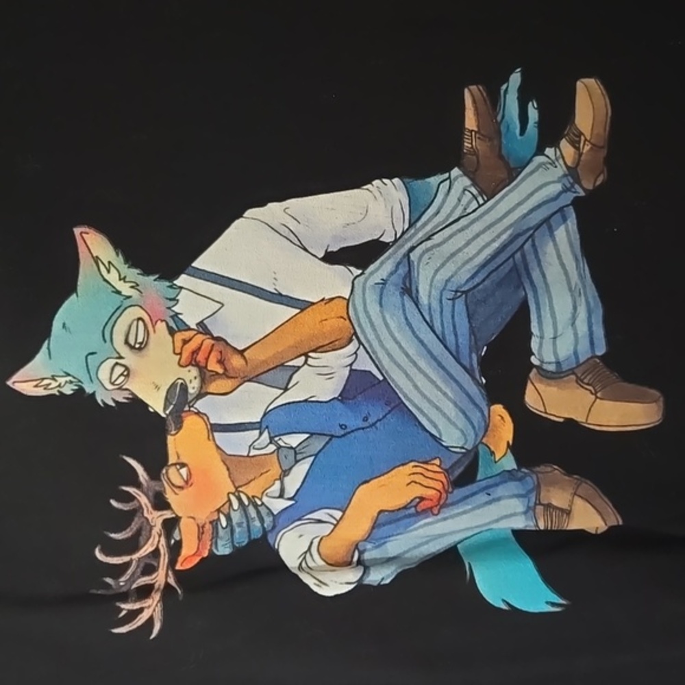 Beastars Legoshi and Louis Print - Picture 2 of 4